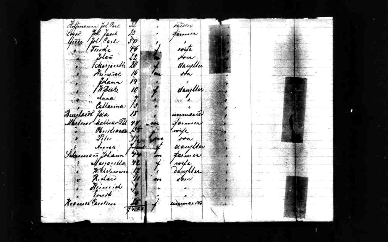 FriedeAbrahamson Genealogy Site New York Passenger Lists 1866 May 14