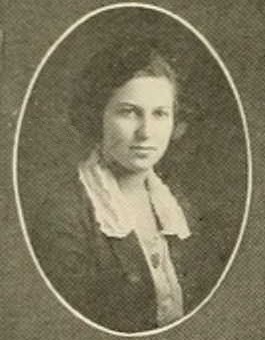 Carolyn Pfaffle 1921 portrait University of Washington, Seattle, Washington