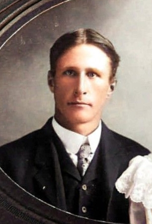 David Earl Mercer 1905-Colorized