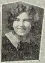Ethel Mollet 1930 junior portrait Corvallis High School, Corvallis, Oregon