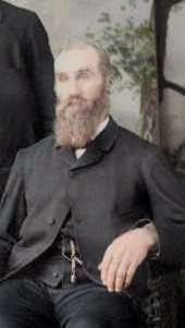 George Klinefelter - circa 1896-Colorized