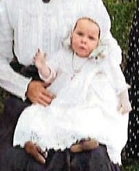 Grace Ridgway - 6-month-old - 1911-Colorized