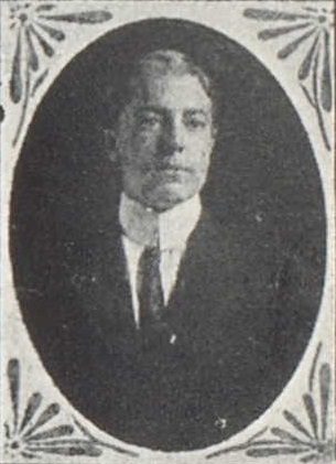 Harold Hosler 1912 senior portrait Reedsburg High School, Reedsburg, Sauk, WI