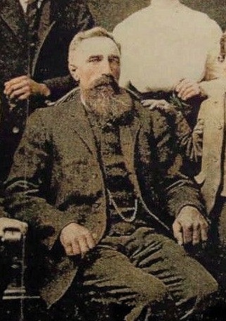 John A Richard - circa 1905-Colorized