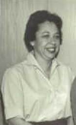 Mrs Jane Ostmoe 1967 administration at Milaca High School, Milaca, Minnesota