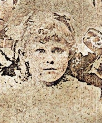 Priscilla Lockhart - circa 1898-Colorized