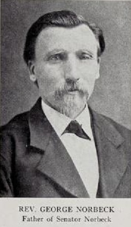 Rev George Norbeck, father of Senator Norbeck