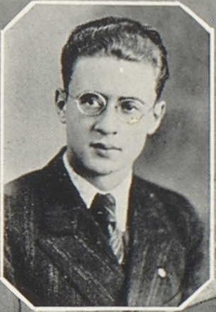 Robert Riggert 1931 senior portrait Reedsburg High School, Reedsburg, Sauk, WI