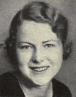 Ruth W Armstrong 1933 senior portrait University of California Berkeley, Berkeley, California