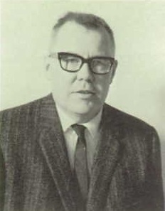 Theodore Ostmoe 1965 teacher at Milaca High School, Milaca, Minnesota