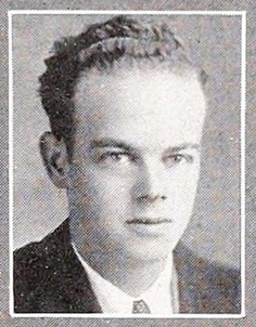 Thomas B Croal 1932 senior portrait University of Santa Clara, Santa Clara, California