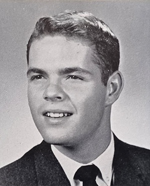 Thomas Croal 1962 senior portrait Barstow High School, Barstow, California