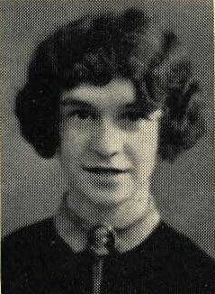 Inez M Wilson 1928 graduate of lower grade course at Platteville State Teachers College, Platteville, Grant, Wisconsin