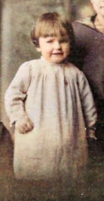 Irene Reinemer - circa 1917-colorized