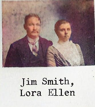 James S and Lora Ellen Crotchett Smith-Colorized