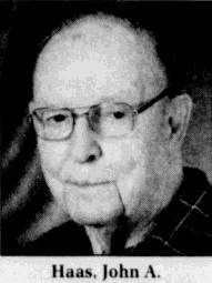 John A Haas 2002