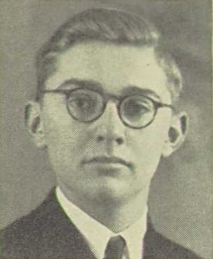 Knox Rose Freytag 1938 yearbook photo Piedmont High School, Piedmont, California