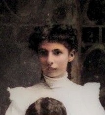 Lillian Meixelsperger circa 1907-Colorized