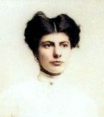 Lillian Meixelsperger circa 1913-Colorized