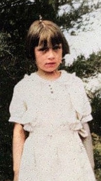 Loretta Friede - circa 1936-Colorized