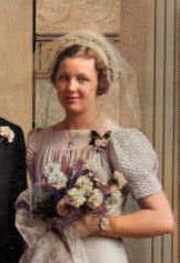 Mabel L Kaiser - April 1939-Colorized