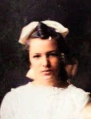 Marie Kruml circa 1923-Colorized
