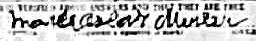 Martin Oscar Mercer signature 1918