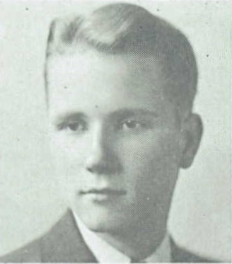 Marvin Adams 1940 senior portrait at Bloom High School, Chicago Heights, Cook, IL
