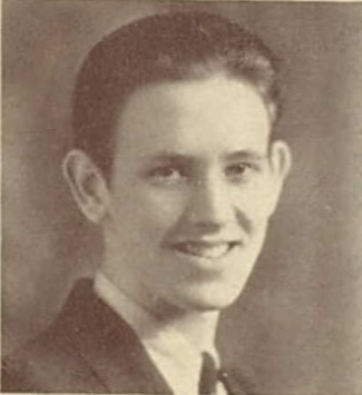 Merriwell Huebing 1932 senior portrait Reedsburg High School, Reedsburg, Sauk, WI