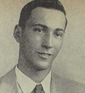 Merwin Lykken 1950 senior portrait Berkeley High School, Berkeley, California