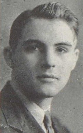 Norbert Fike 1938 senior portrait Reedsburg High School, Reedsburg, Sauk, WI