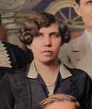 Ola Louise Wevik - circa 1920-Colorized