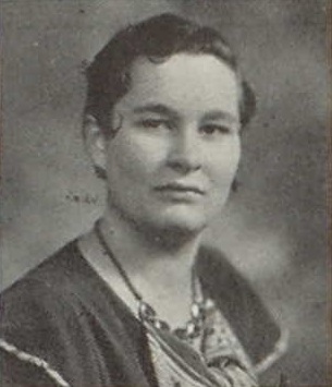 Phyllis Cortleyou 1934 senior portrait Reedsburg High School, Reedsburg, Sauk, WI