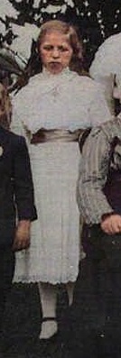 Regina Wilberding circa 1915-Colorized