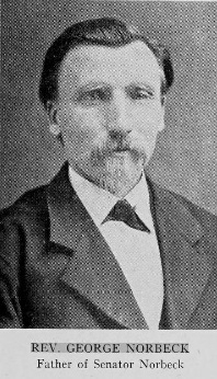 Rev George Norbeck, father of Senator Norbeck